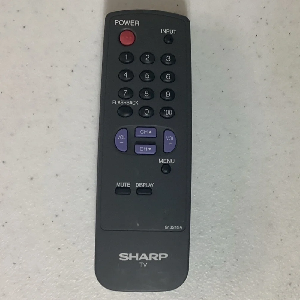 OEM Sharp TV Remote Control G1324SA Tested Working - Picture 1 of 3